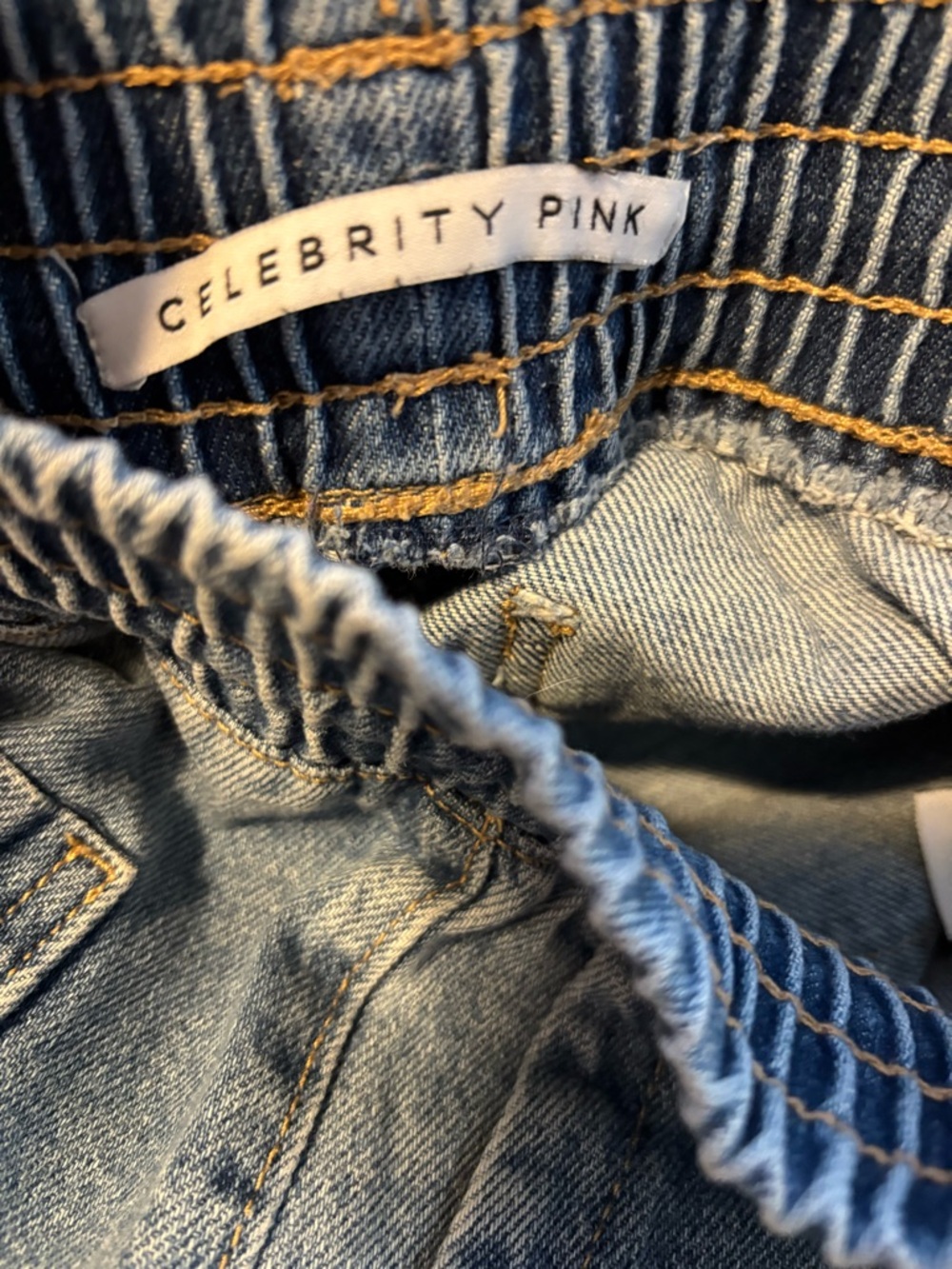 Distressed Ripped Denim Joggers – Relaxed Fit Jeans, Streetwear Sweatpants Style - Picture 2 of 3